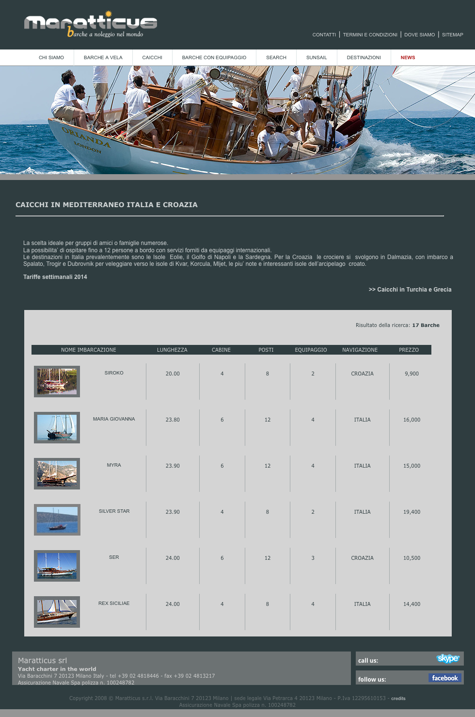 02 LISTINO MARATTICUS 02 LISTINO MARATTICUS