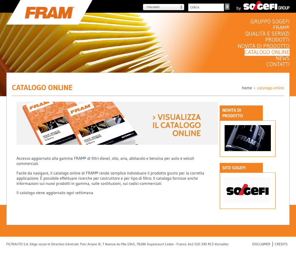 03 CATALOGO FRAM 03 CATALOGO FRAM