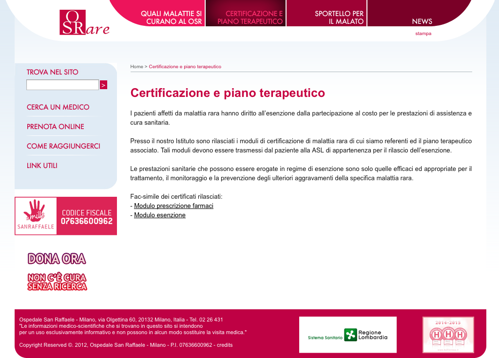 03 CERTIFICAZIONE MALATTIE