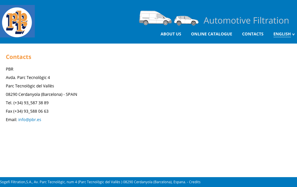 03 CONTACTS PBR 03 CONTACTS PBR