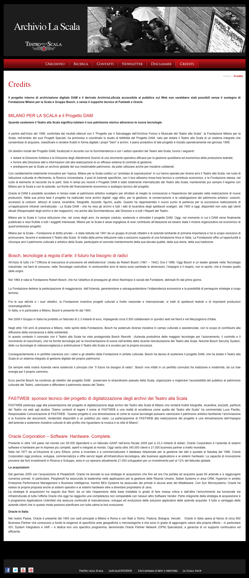 03 CREDITS ARCHIVIO 03 CREDITS ARCHIVIO