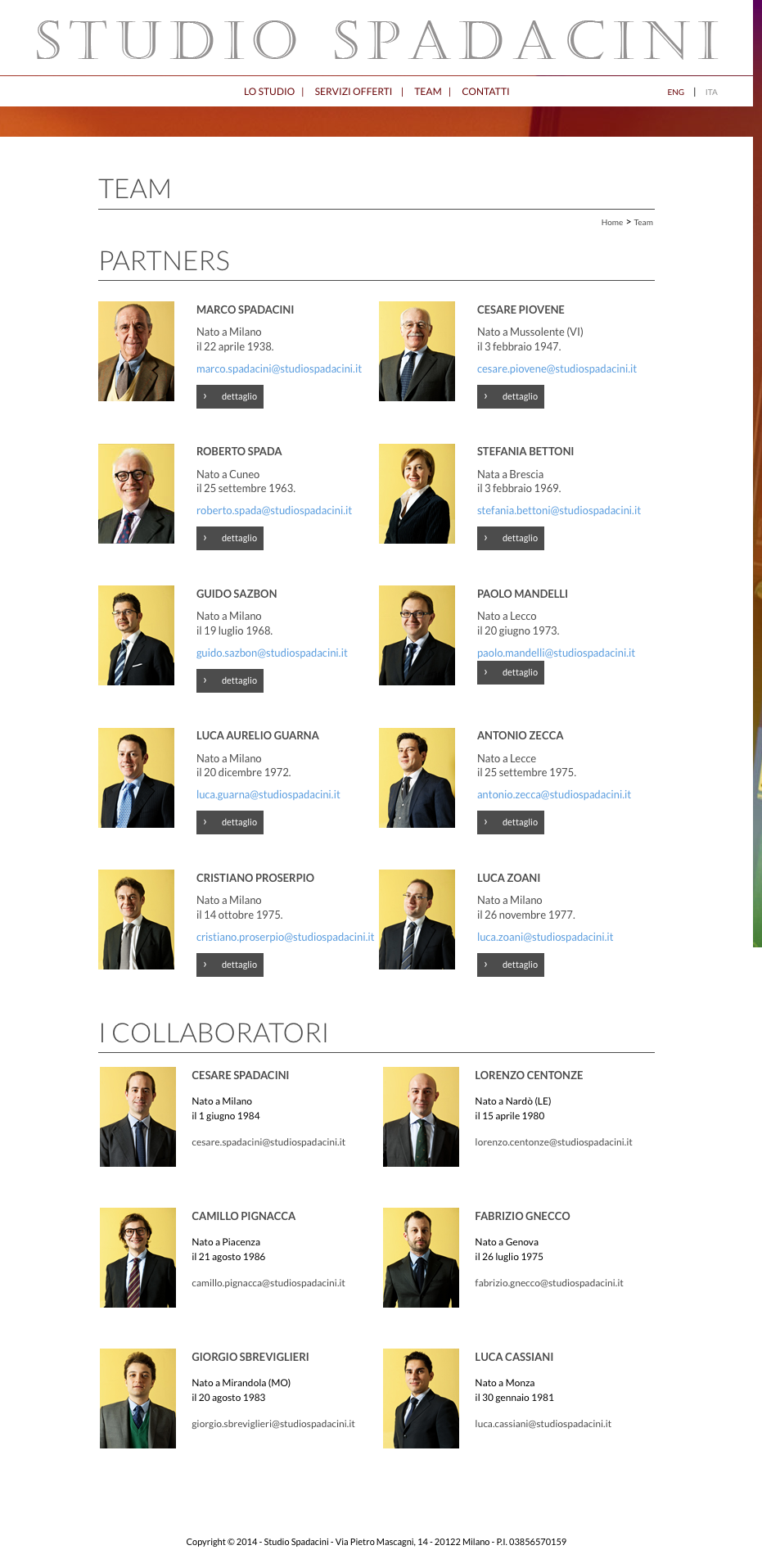 03 TEAM SPADACINI 03 TEAM SPADACINI