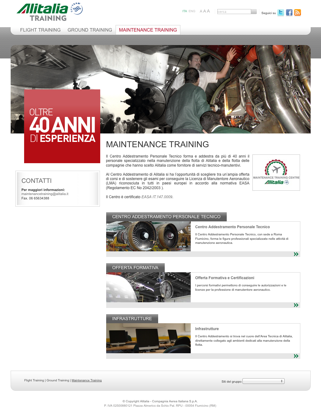 03 MAINTENANCE TRAINING 03 MAINTENANCE TRAINING