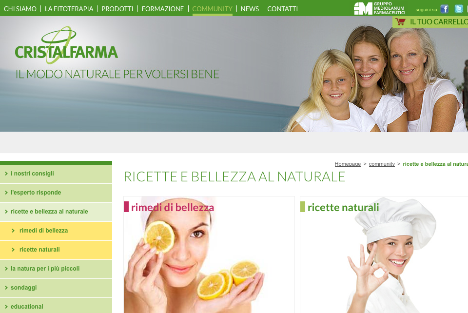 03 RICETTE CRISTALFARMA