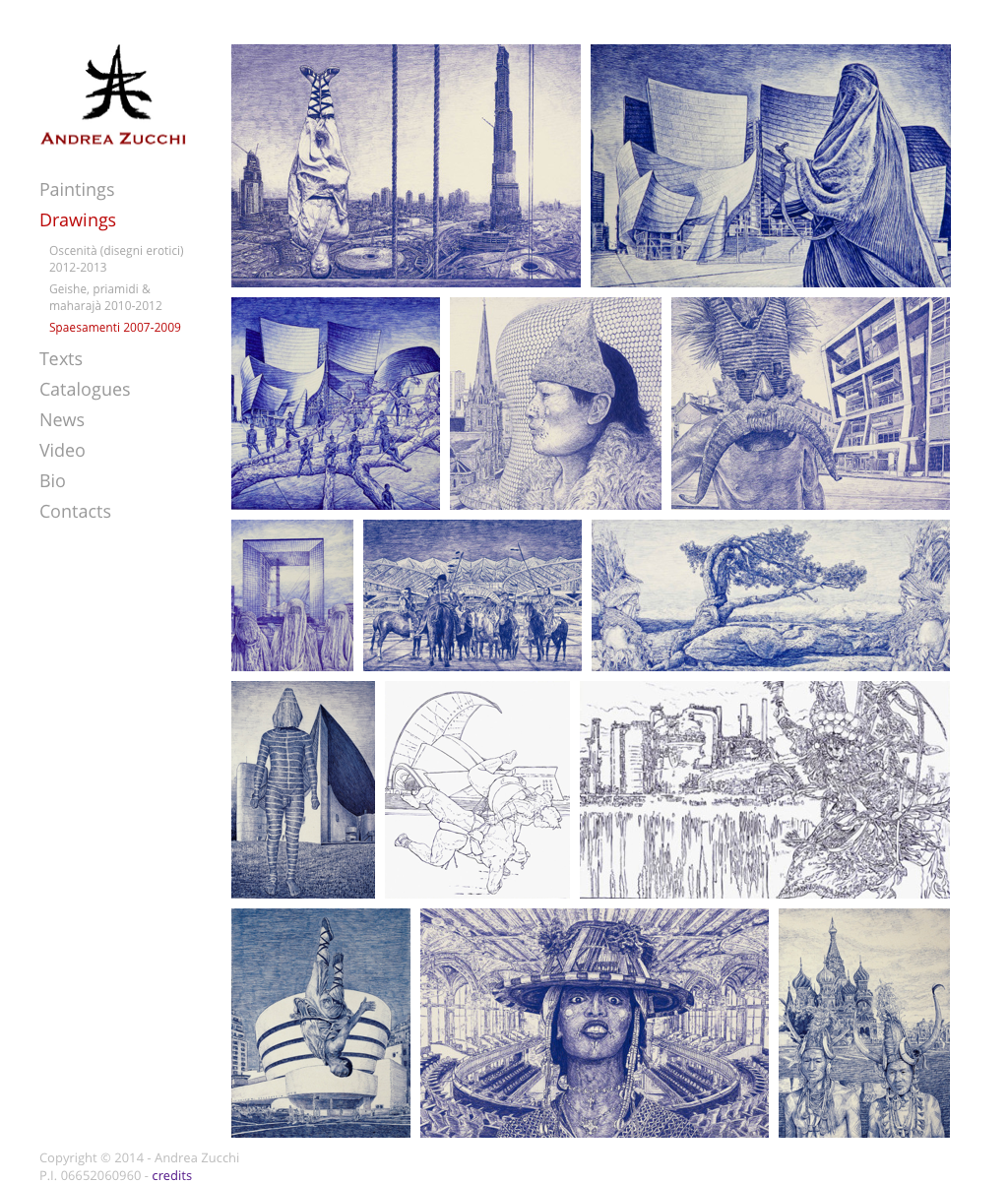 04 DRAWINGS SPAESAMENTI ANDREA ZUCCHI 04 DRAWINGS SPAESAMENTI ANDREA ZUCCHI