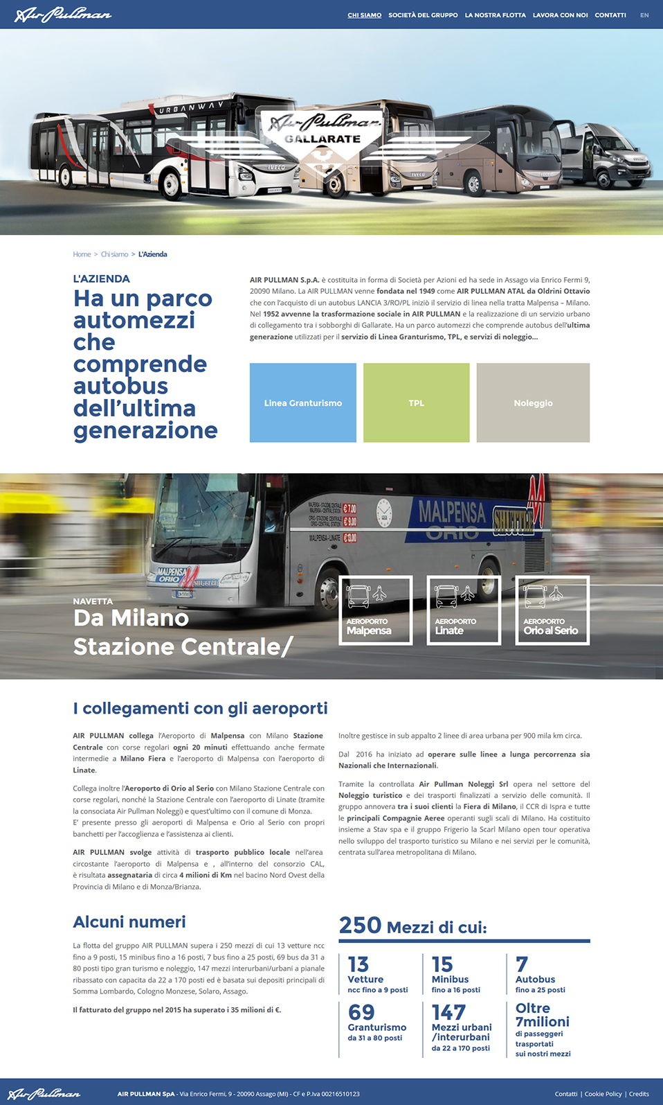 AIR PULLMAN CHI SIAMO