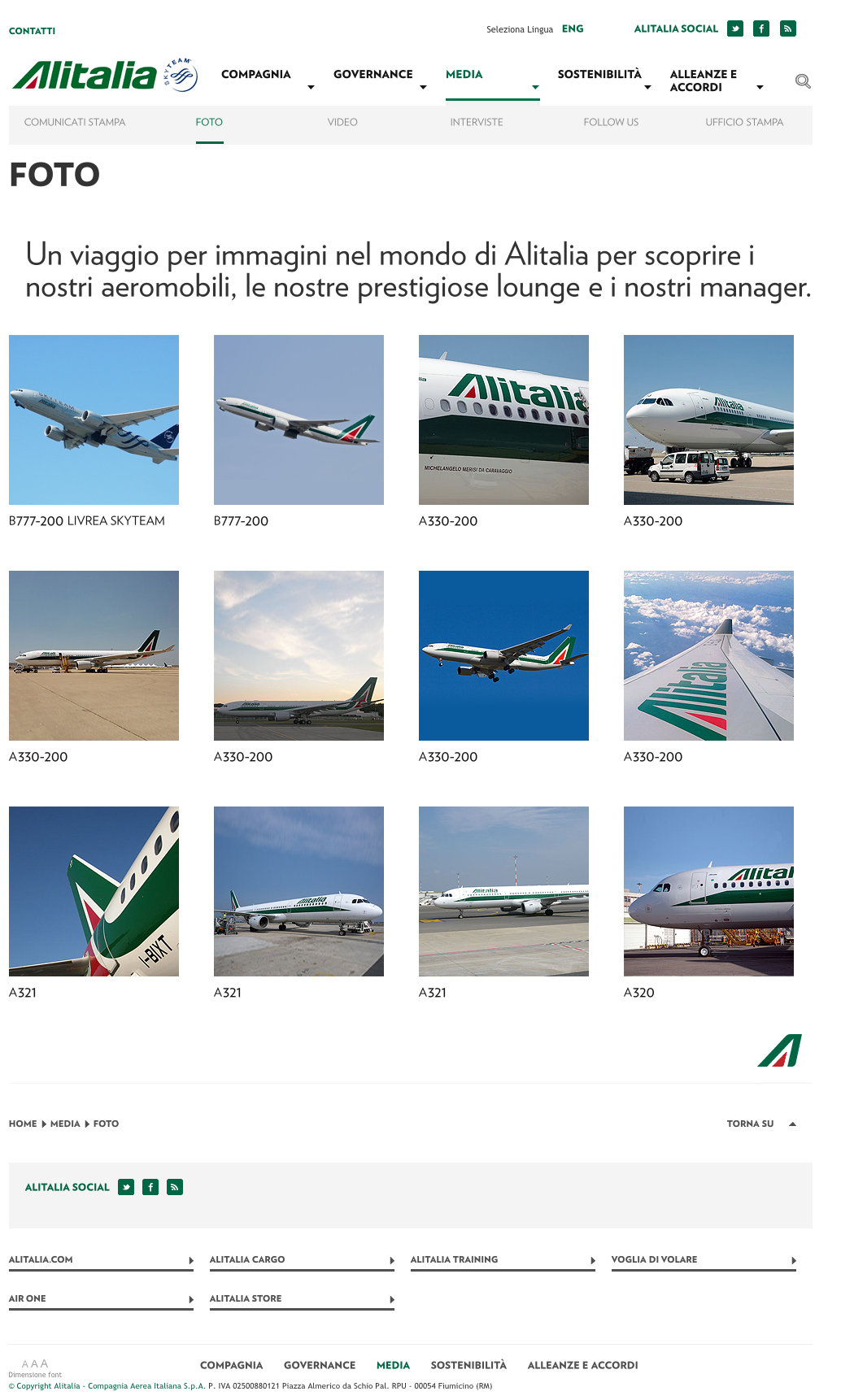 ALITALIA CORPORATE 2013 03