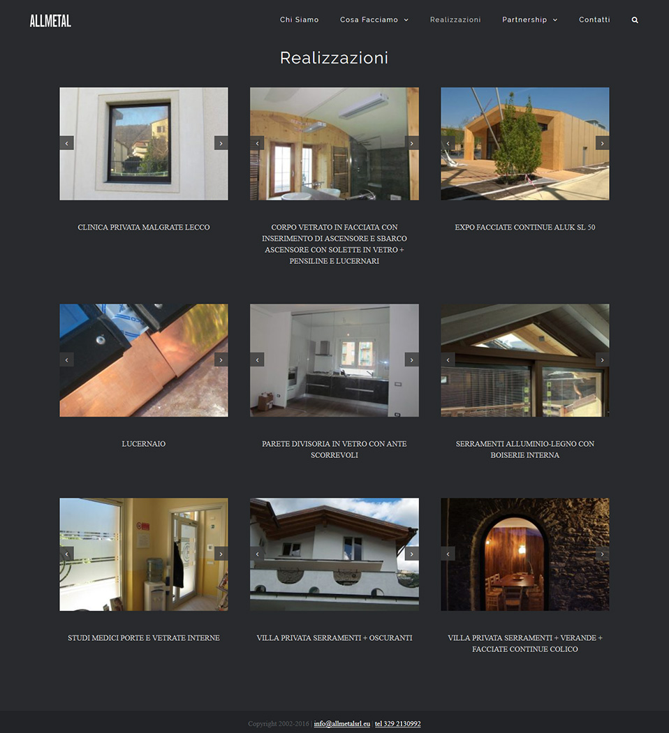 ALLMETAL REALIZZAZIONI 958