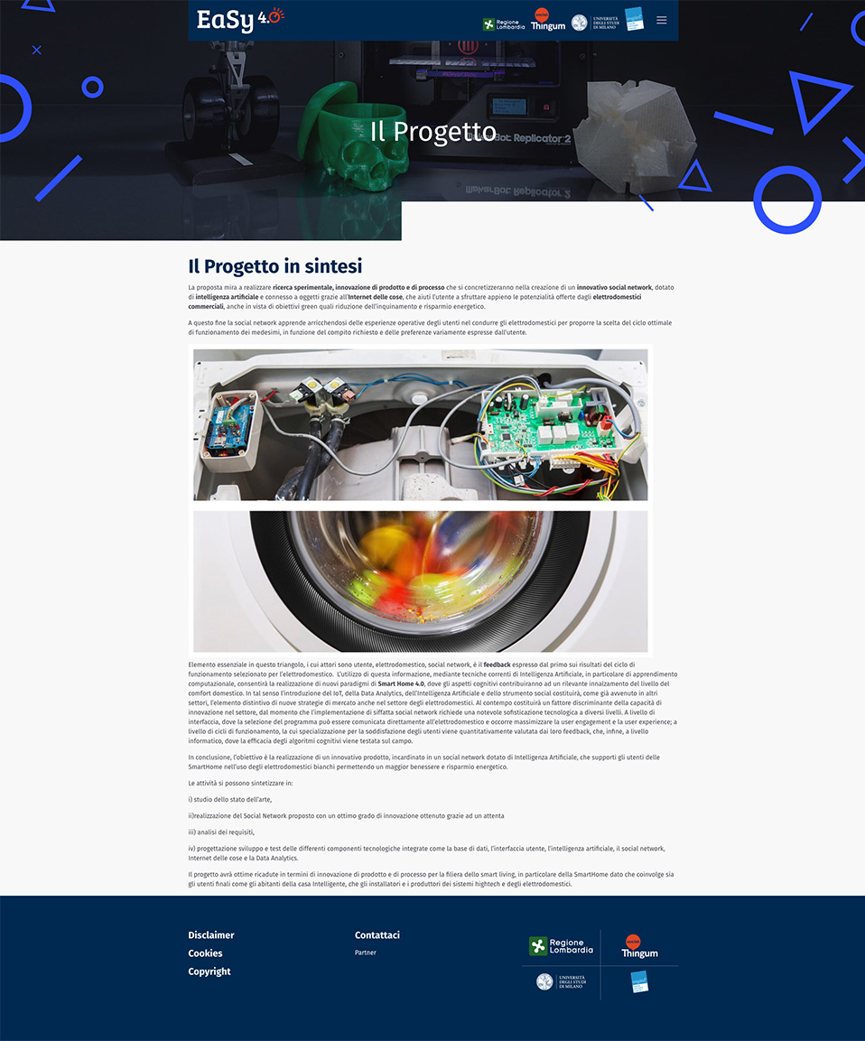 EASY 4.0 - Elettrodomestici Social per l’Industria 4.0