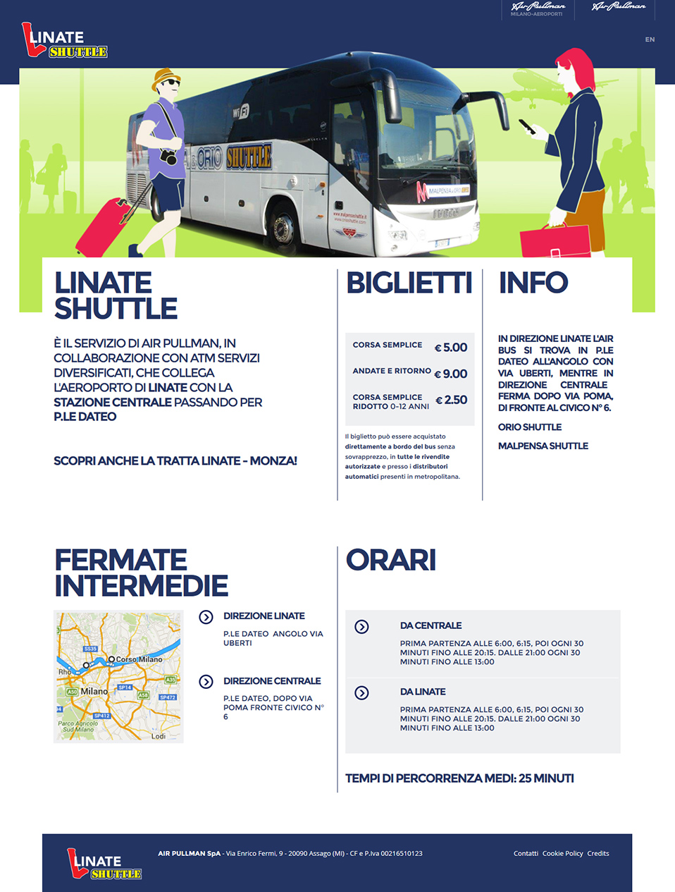 LINATE SHUTTLE HP