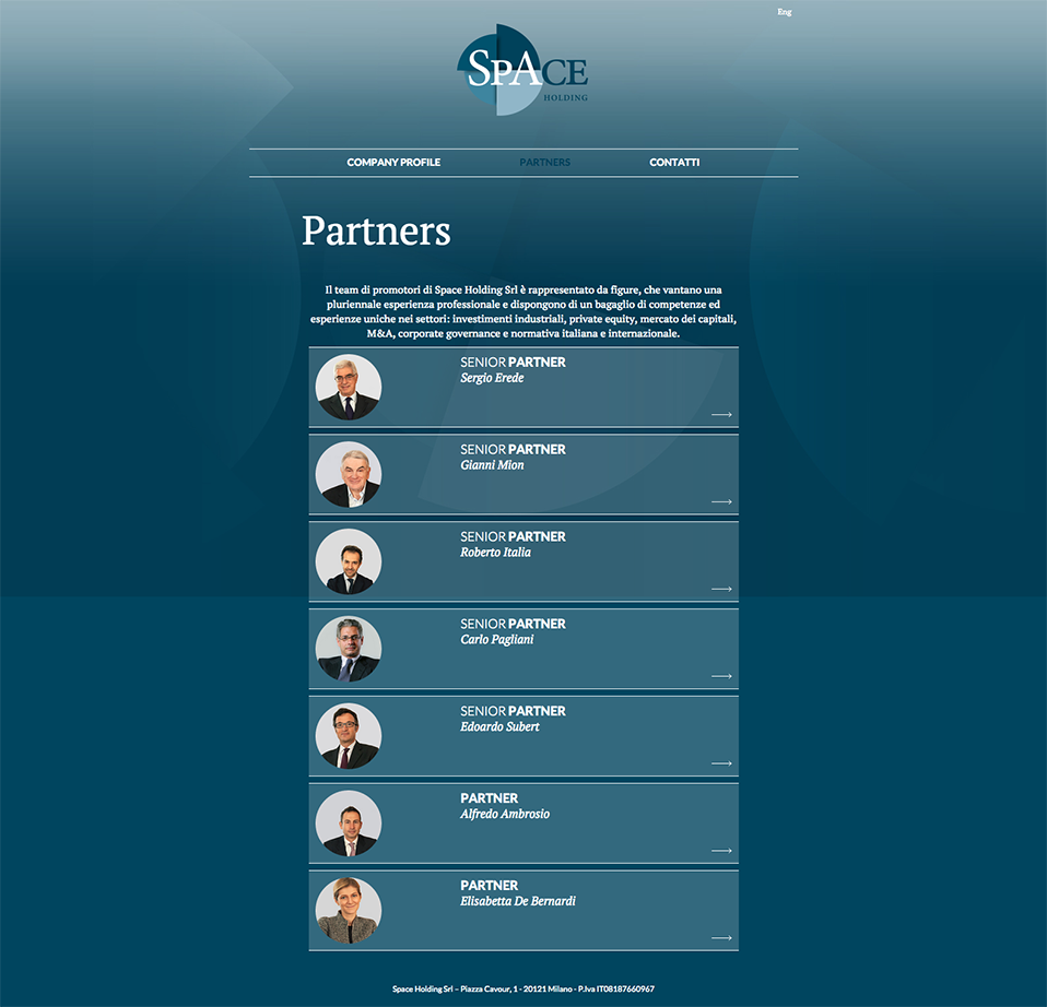 Partners   SPACE HOLDING