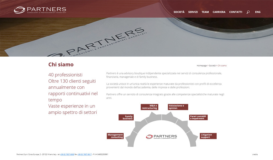 PARTNERS interno chisiamo