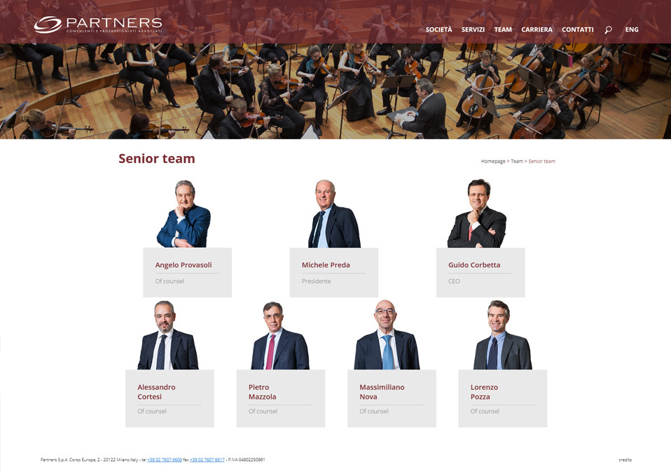 PARTNERS interno team