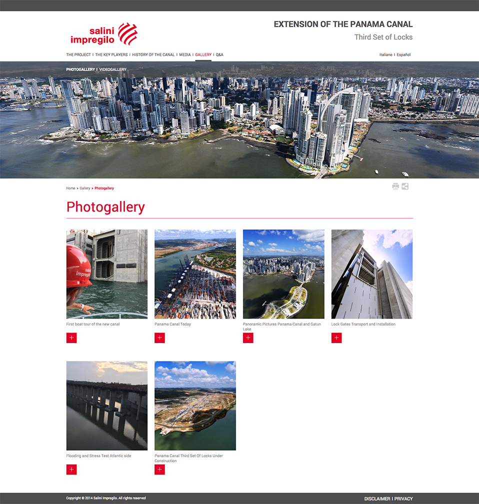 Photogallery   Salini Impregilo