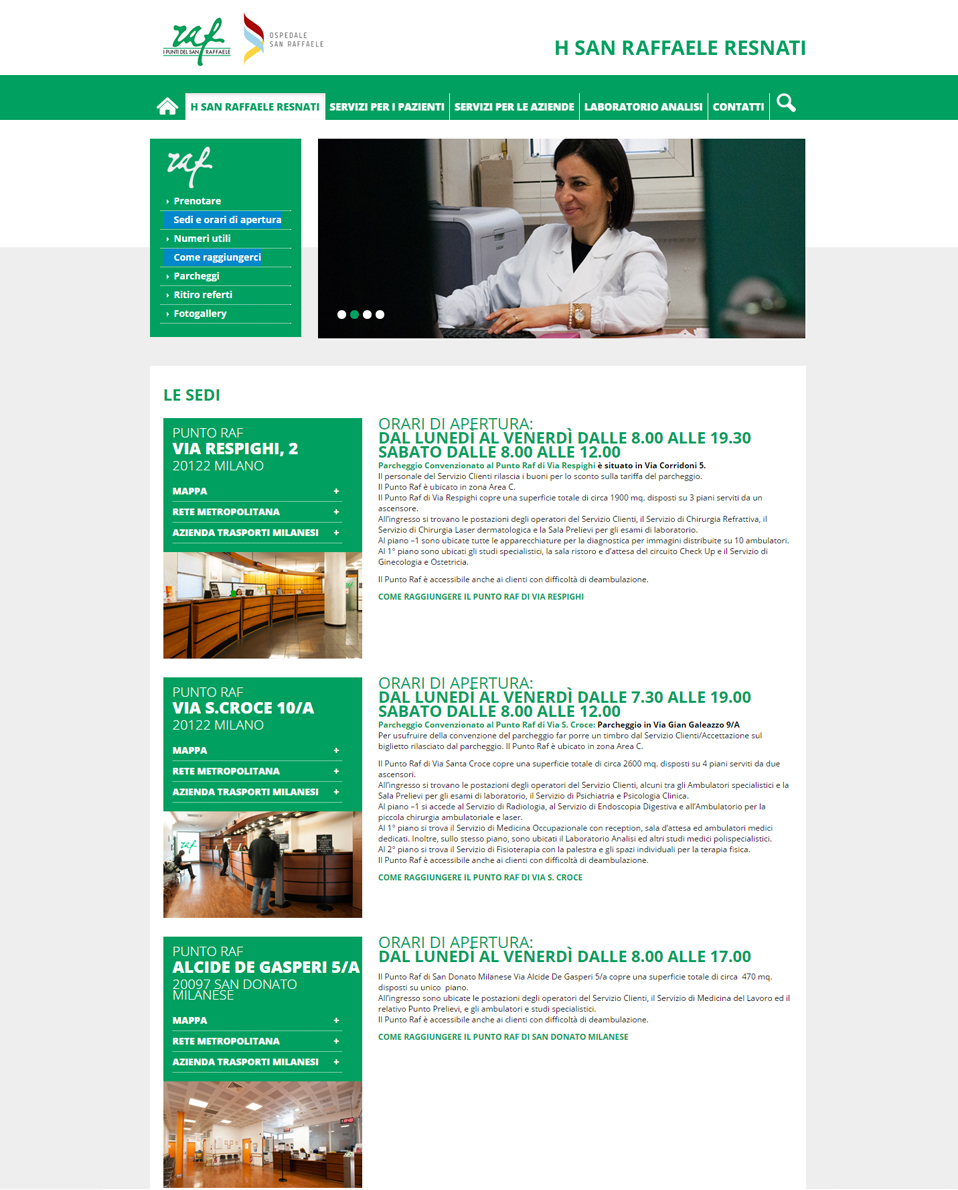 RAF interno sedi RAF interno sedi