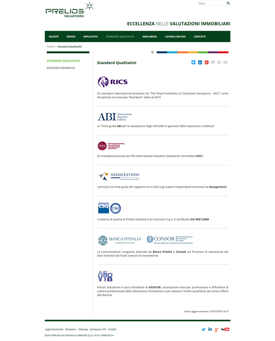 Standard Qualitativi