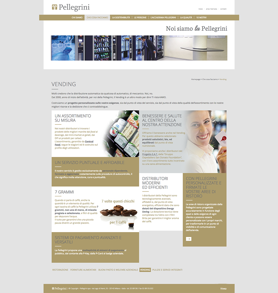 Vending   Gruppo Pellegrini