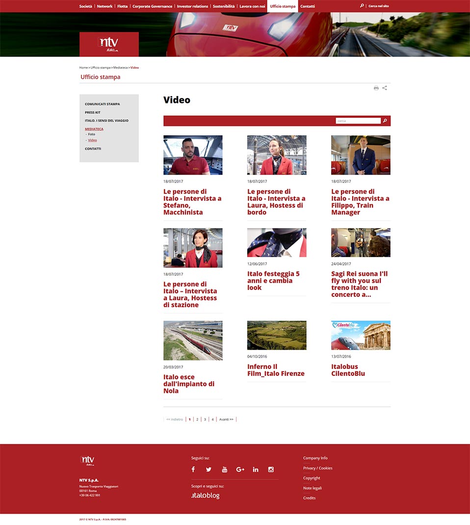 Video   NTV Italo